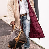 WW | Wendbare Lange Pufferjacke