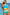 WW | Hoch Tailliertes Flaches Rippenkobalt-Cut-Back-Crop-Bikini-Set