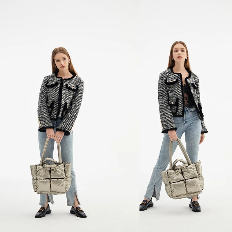 WW | Puffer Schultertasche