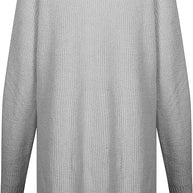 Warmova - Rollkragen-Strickkleid in breiter Passform