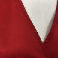 WW | Elegantes Kleid mit langen Ärmeln V-Ausschnitt Geteilter langer Rock