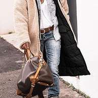 WW | Wendbare Lange Pufferjacke