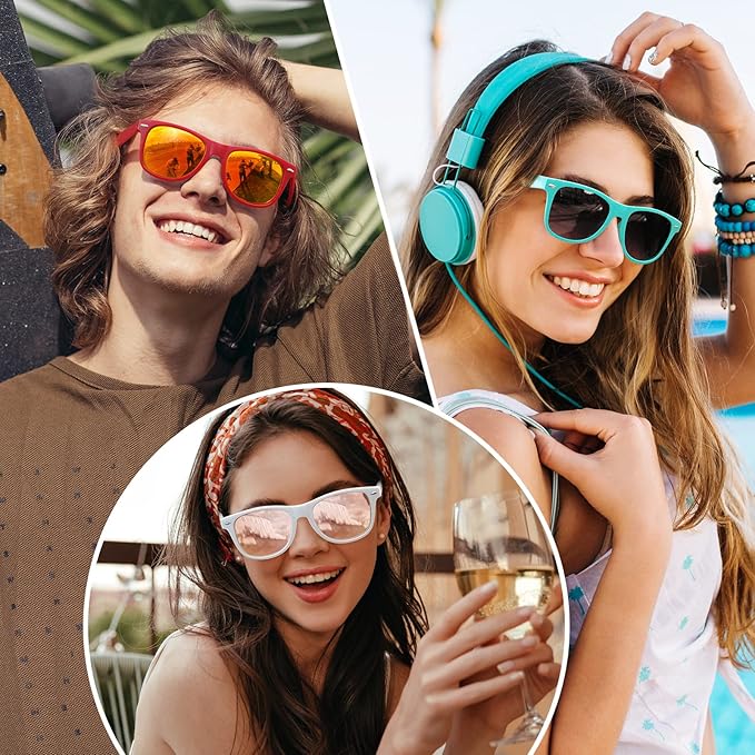 W&W Mode | 80Er Retro Polarisierte Sonnenbrille