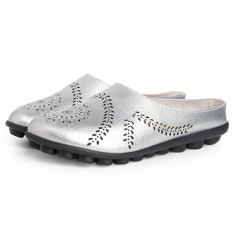 WW | Modische Damen Veganleder Schuhe in Uni Farben
