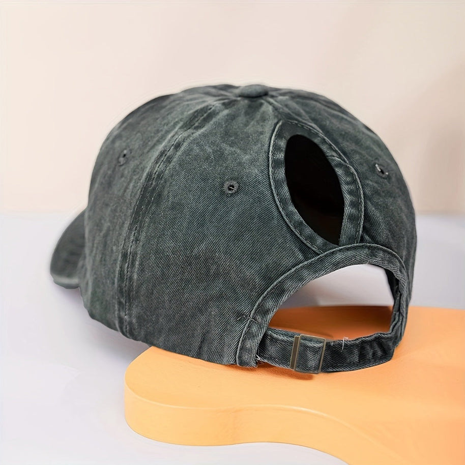 WW | Pferdeschwanz Baseballcap Mit Atmungsaktivem Komfort Und Uv Schutz