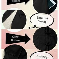 Warme Fleece-Langjacke