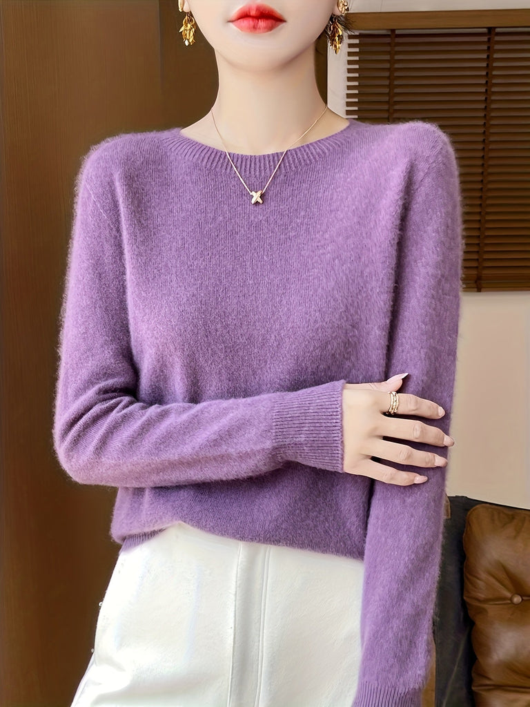 WW | Lässiger Teddy Pullover Damen