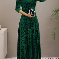 WW - Elegantes ausgestelltes A-Linien-Kleid