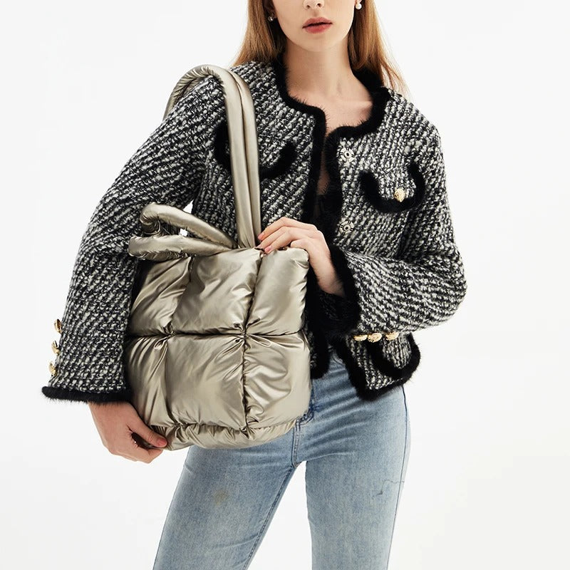 WW | Puffer Schultertasche