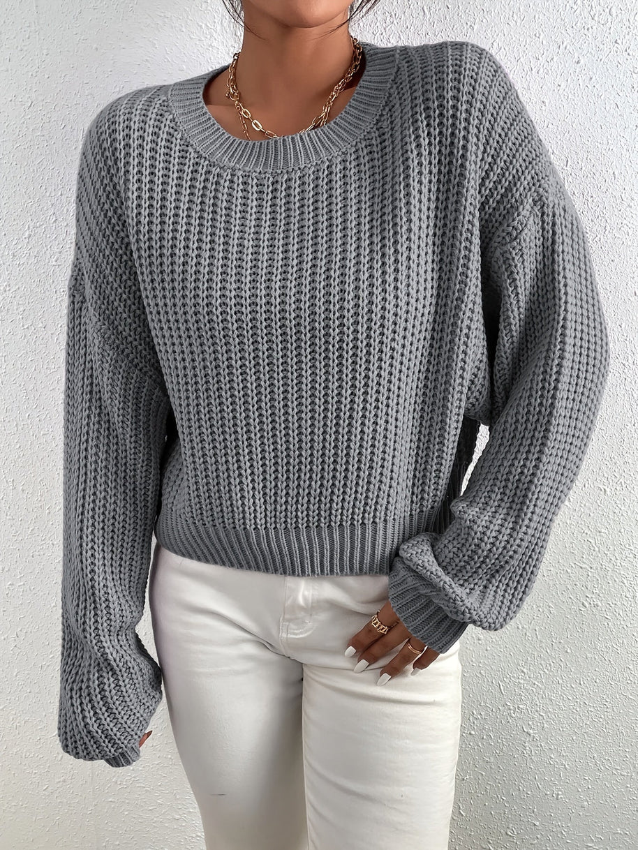 WW | Lässiger Longpullover Damen mit