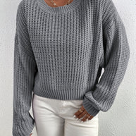 WW | Lässiger Longpullover Damen mit