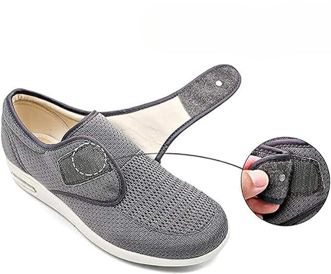W&W Mode | Nanccy Plus Größe Weit Diabetiker für Geschwollene Füße Breite Schuhe