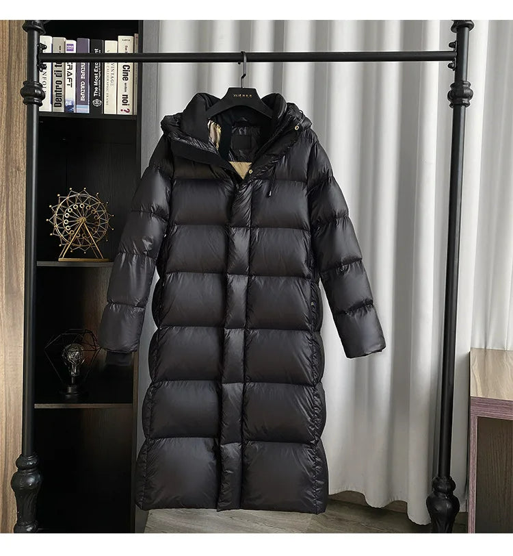 W&W Mode - Lira - Dicke Puffer Kappuzen-Daunenjacke