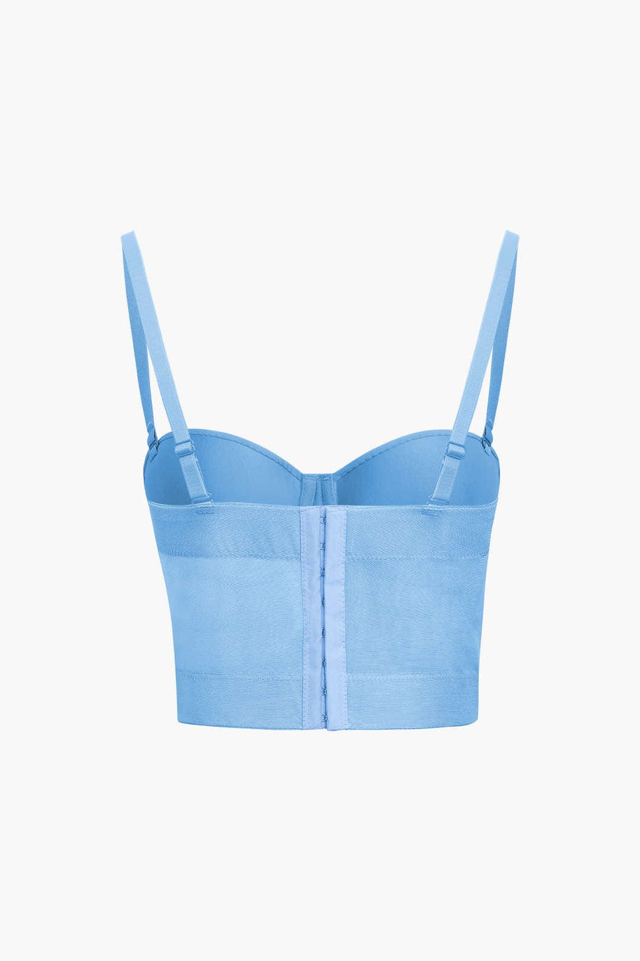 WW | Figurbetontes Bustier Top Mit Bügel Cups Und Transparenter Mesh Struktur