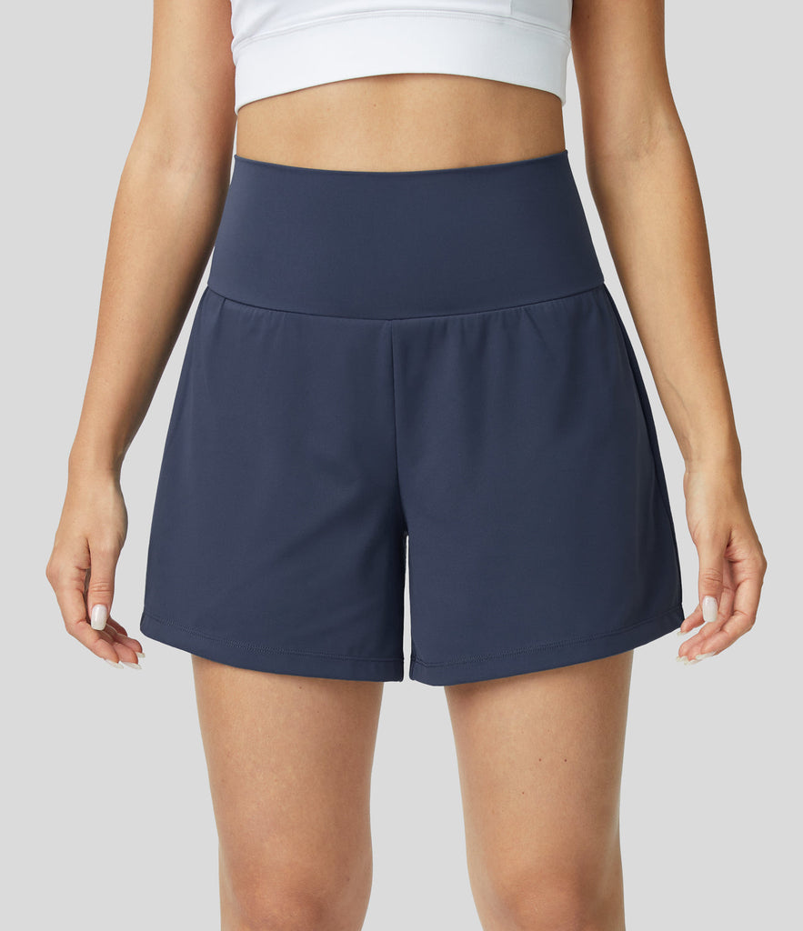 WW | Multifunktionale 2 in 1 Yoga Shorts Mit Taschen