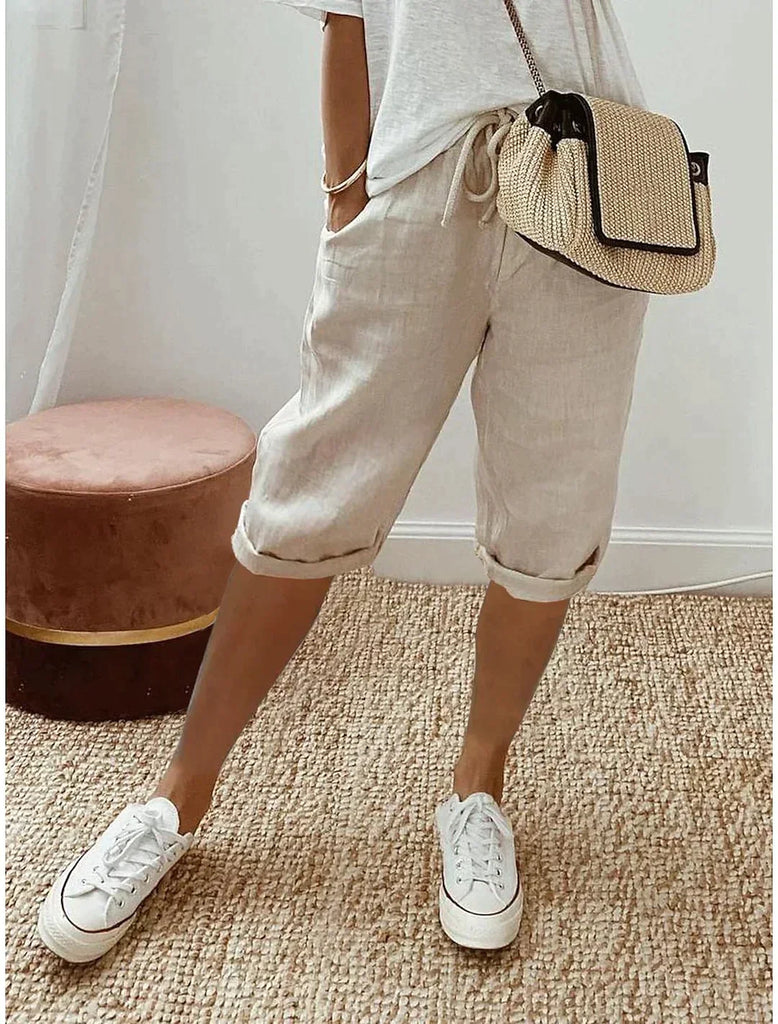 WW | Lässige  Kurzhose Für Damen