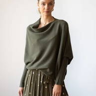 Mariemi™ - Asymmetrisch Drapierter Pullover