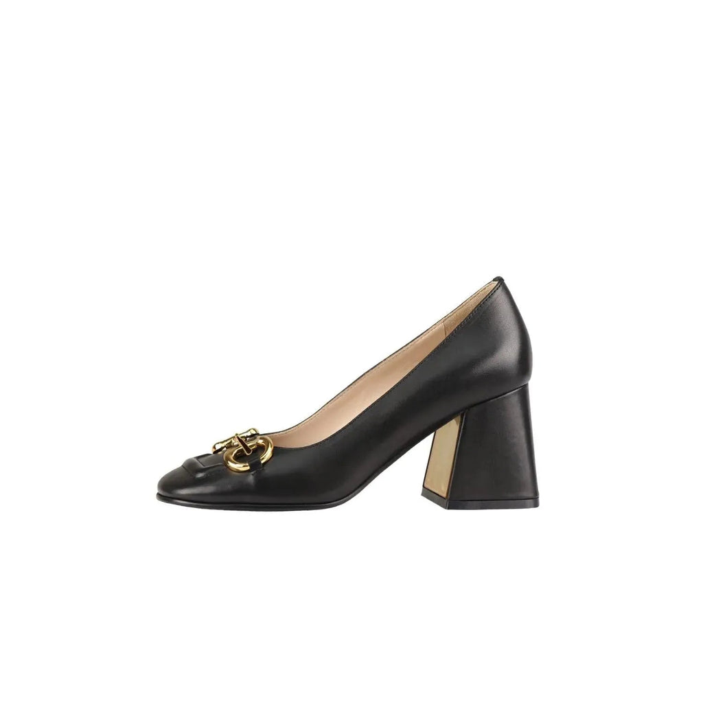WW | Damen Retro-Schuhe mit hohen Absätzen und Schnalle - Zeitlose Eleganz und Stil