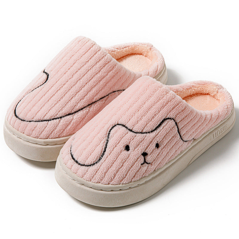 W&W Mode | Pantoffeln - Damen Hausschuhe mit süßem Tiermotiv und weichem Futter