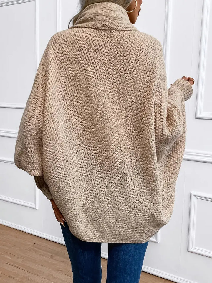 W&W Mode | Lässige Oversized Gestrickte Weste Für Damen