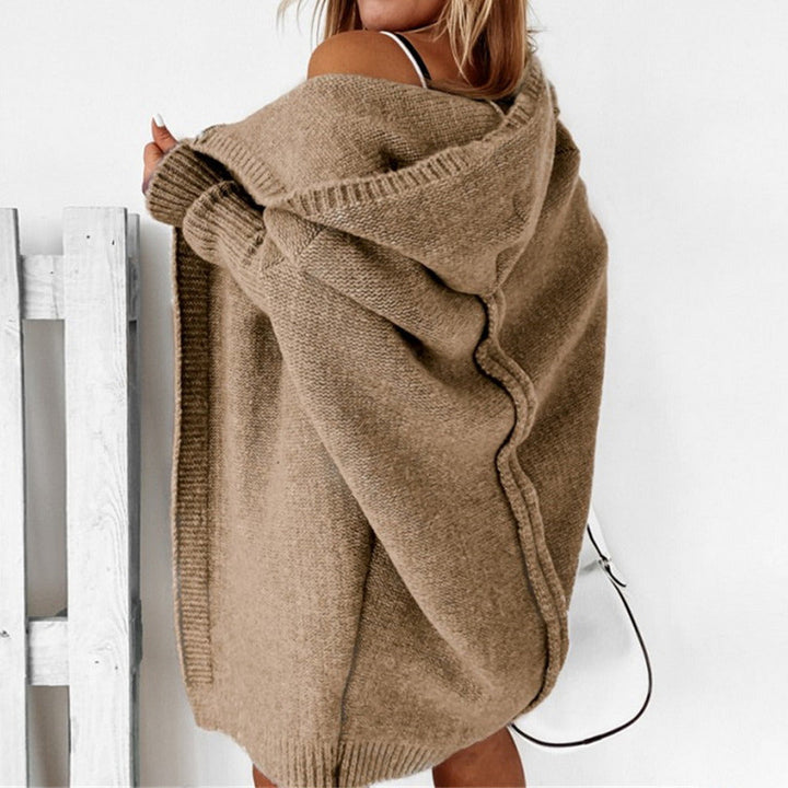 W&W Mode Strickjacke | Lang geschnittener, wärmender Cardigan für Damen
