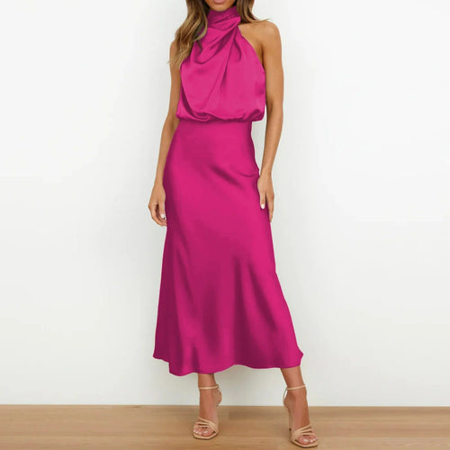 W&W Mode | Satin Partykleid