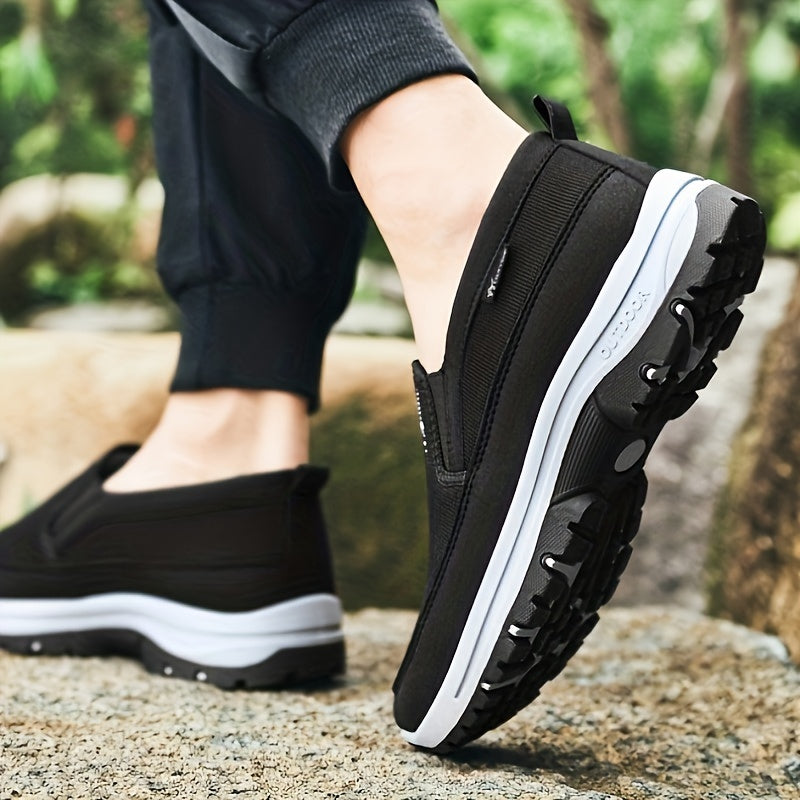 W&W Mode | Herren Slip on Sneaker Loafer Atmungsaktiv Und Bequem