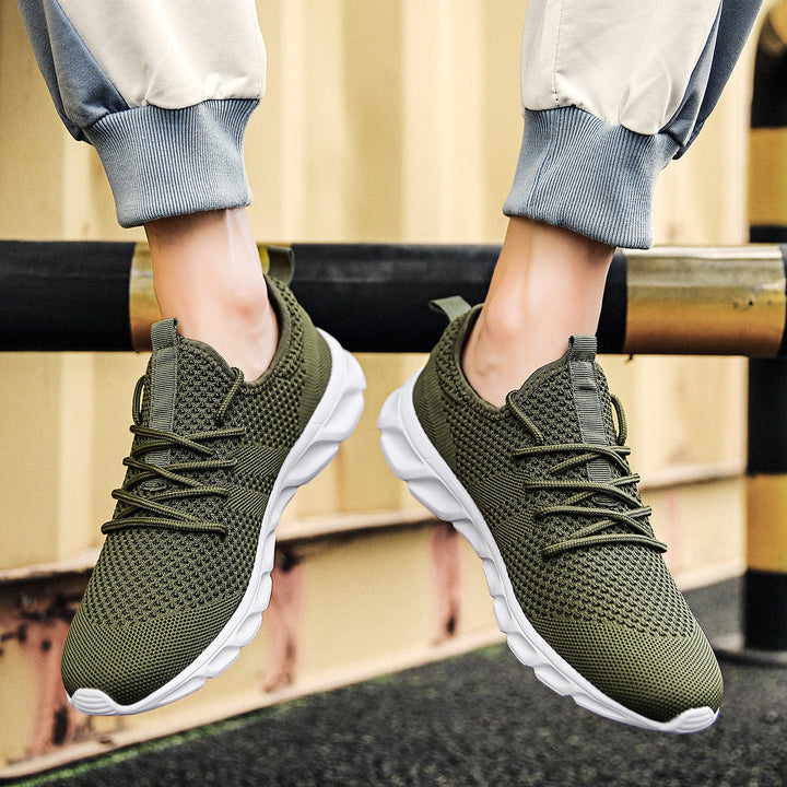 W&W Mode | Leichte, Atmungsaktive Herren Laufschuhe Mit Anti Rutsch