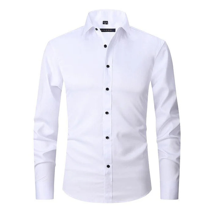 W&W Mode | Stretchy anti-kreuk overhemd