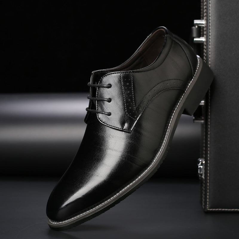 W&W Mode | Herren Schnürschuhe Mit Brogue Details