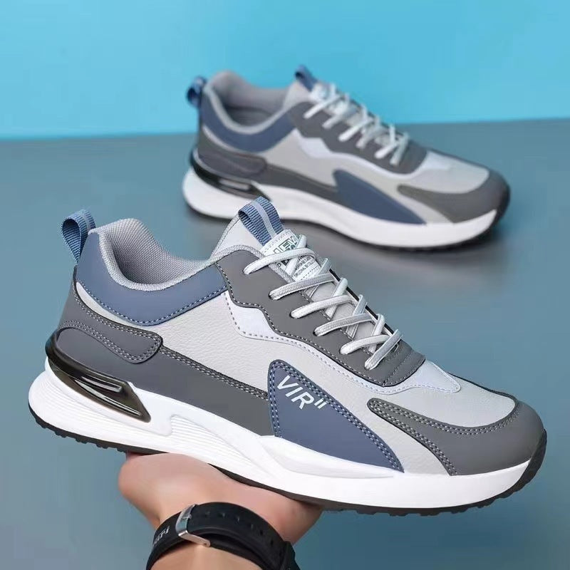 WW | Atmungsaktive Herren Laufschuhe Mit Farbblock Design