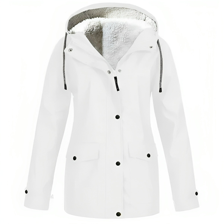 W&W Mode | Warmer Fleece-Regenmantel