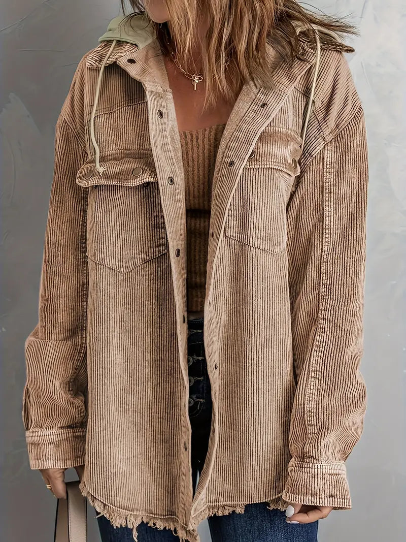 Mühelos und trendige Jacke