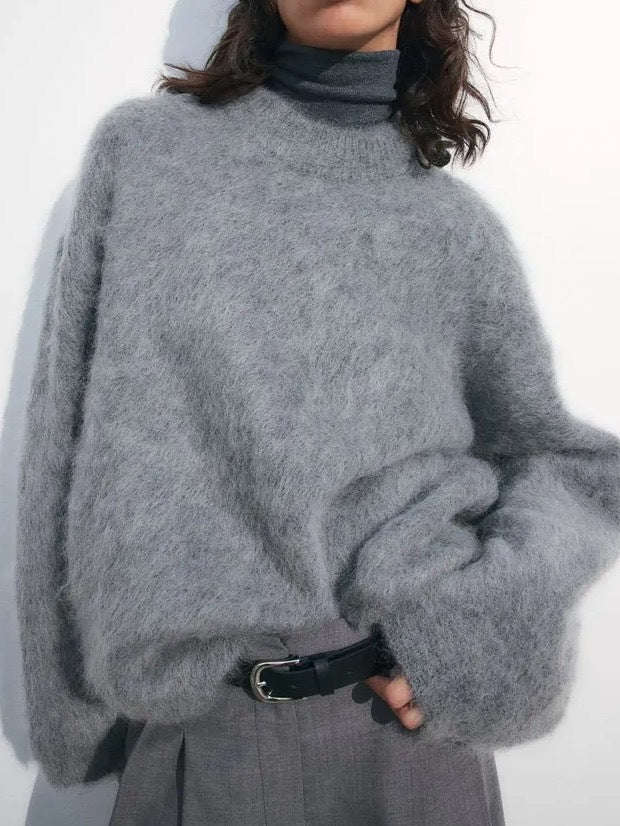 WW | aus Mohair - oversized Damenpullover