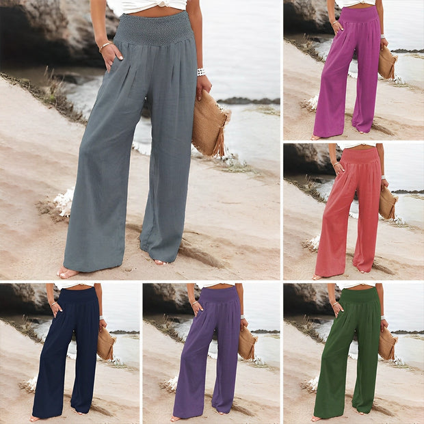 WW | Luxuriöse Weite Hose für Damen