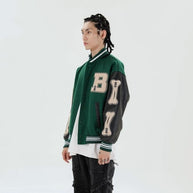 WW | Varsity Streetwear Bomberjacke mit bestickten Patches