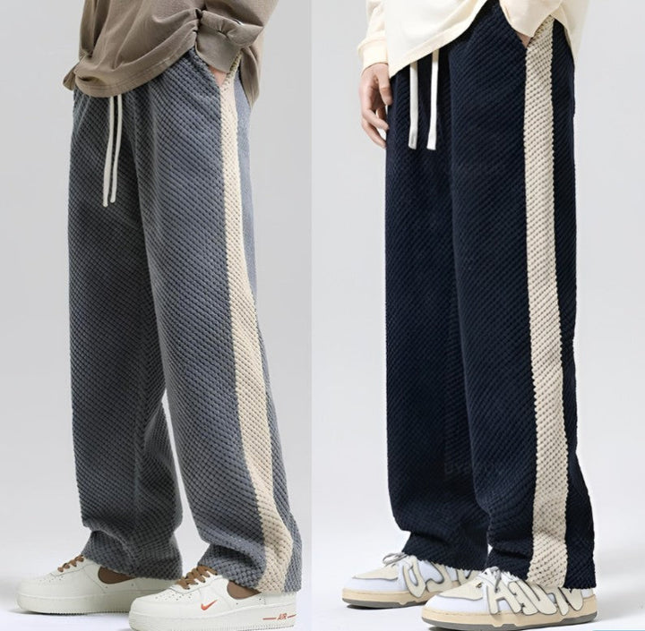 W&W Mode | Herrenmode-Hose Aus Dicker Baumwolle