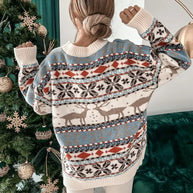 Xmas™ - Pullover mit Rundhalsausschnitt