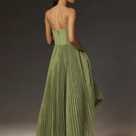 WW | Midi Ärmellos Kleid Mit Gefälteltem Tüll-Bustier