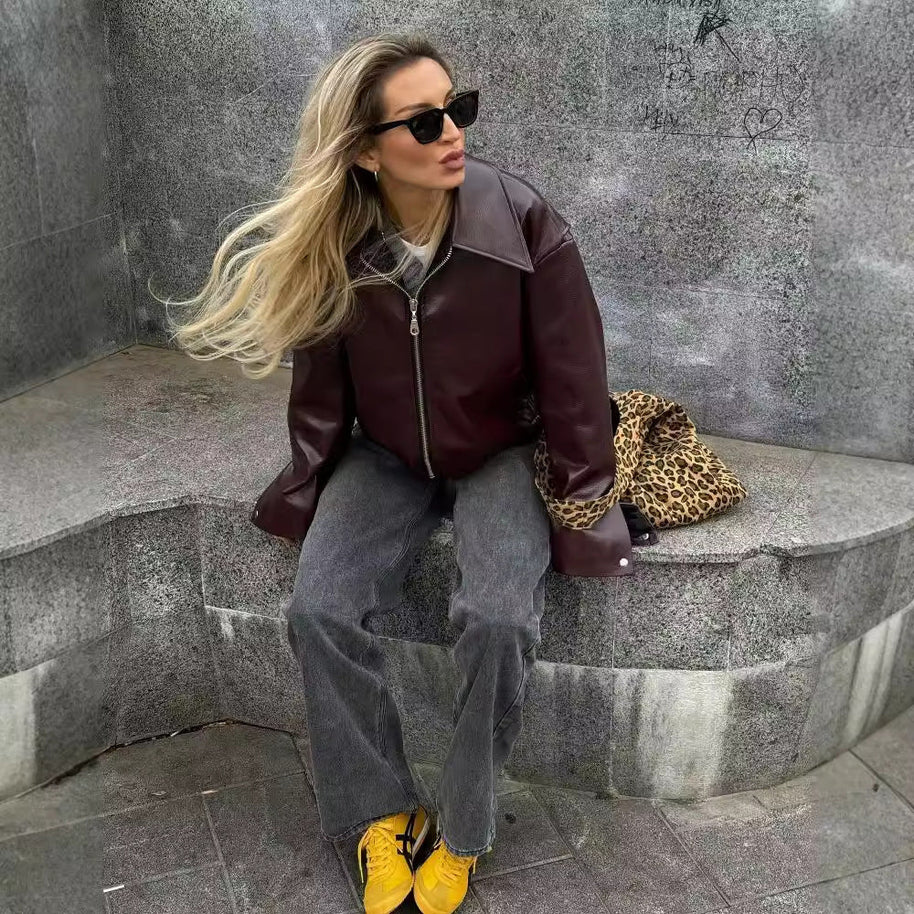 WW | Elegante Lederjacke