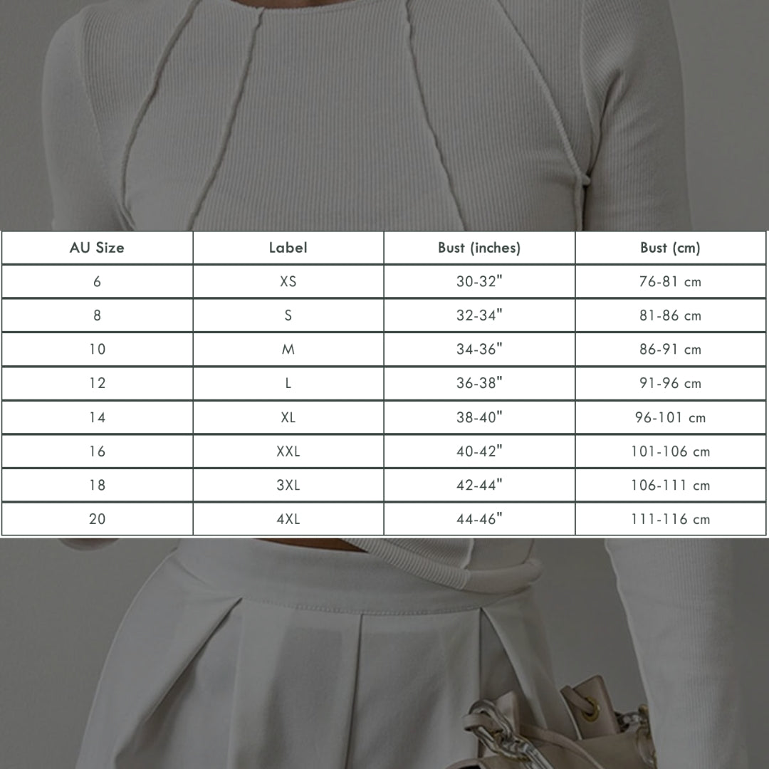 WW | Stilvolles Ripp-Shirt mit Nahtakzenten