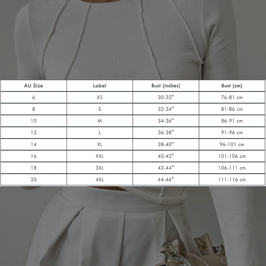 WW | Stilvolles Ripp-Shirt mit Nahtakzenten