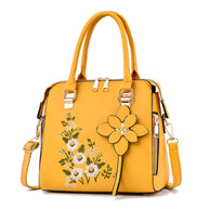 WW | Bestickte Handtasche Für Damen Mit Schulter Und Messenger Design