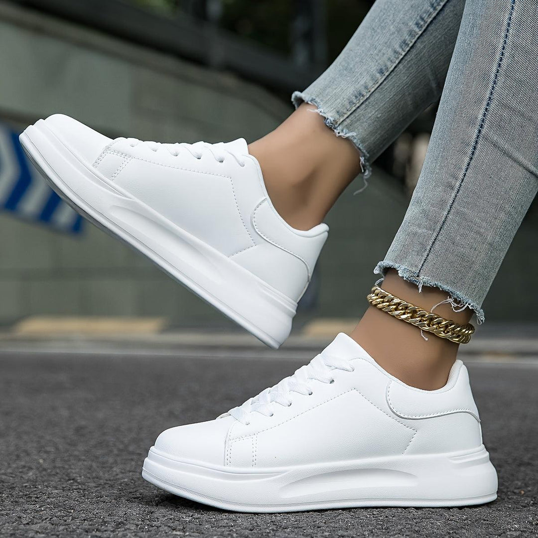 W&W Mode | Wasserdichte Sneakers Aus Leder
