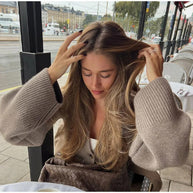 WW | Gestrickte Strickjacke