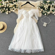 WW | Weißes Kleid Luxus französisch