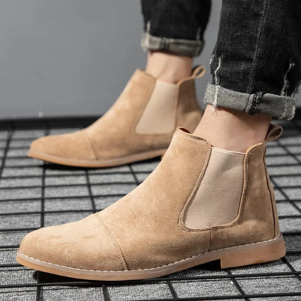 WW | Wildleder Chelsea Boots Für Herren Stilvoll & Nachhaltig