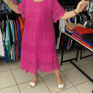 WW | Stilvolles Kleid Mit Feiner Spitzenverzierung
