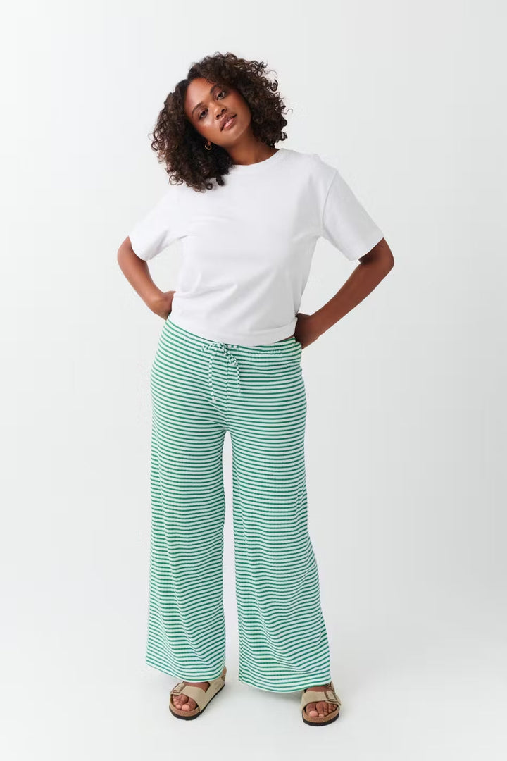W&W Mode | Gestreifte Loungehose