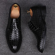 WW | Stilvolle Leder Herren Schnürschuhe